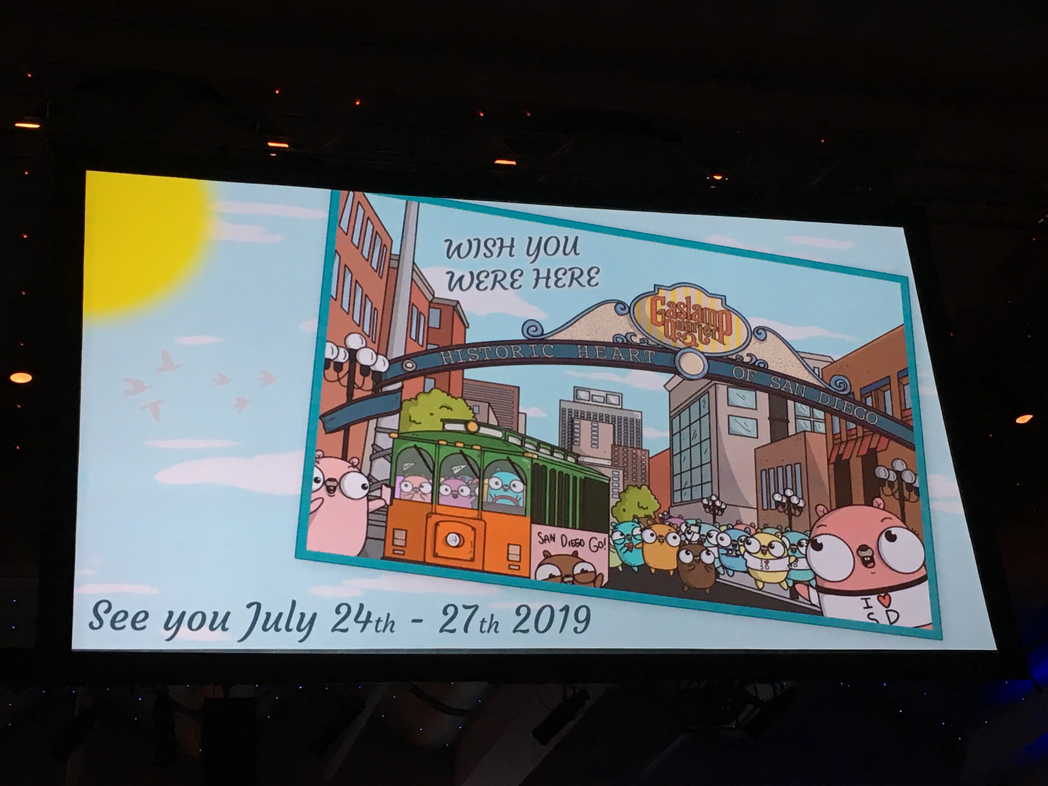 GopherCon 2019 in San Diego