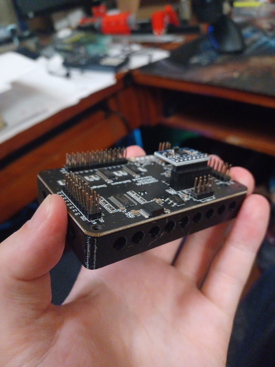 3D printed spacer for board